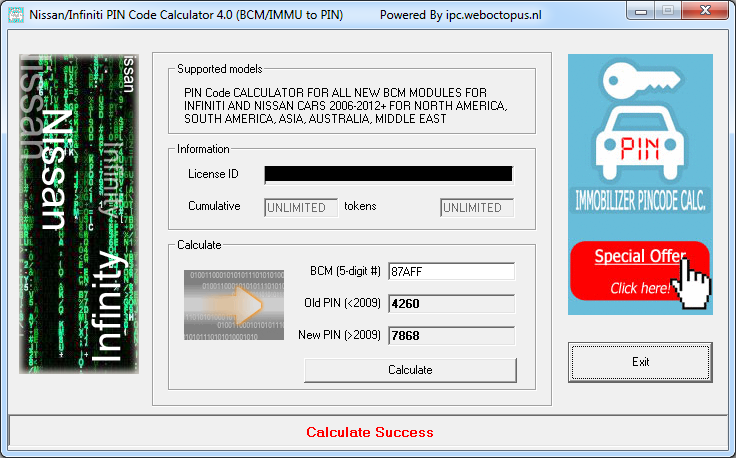 Nissan bcm code converter download free