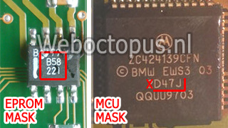 EEPROM MCU Mask examples
